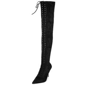 Jeffrey Campbell Burned Lace Up Boot Size 5.5 New